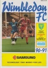 Wimbledon v Coventry City 02-Feb-1991