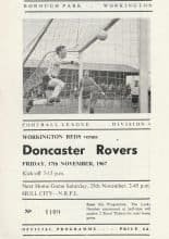 Workington v Doncaster Rovers 17-Nov-1967