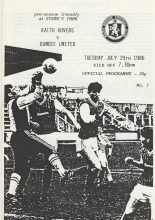 Raith Rovers v Dundee United 29-Jul-1986