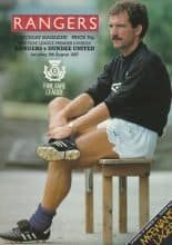 Glasgow Rangers v Dundee United 08-Aug-1987