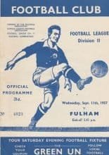 Ipswich Town v Fulham 11-Sep-1957