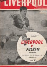 Liverpool v Fulham 11-Sep-1965