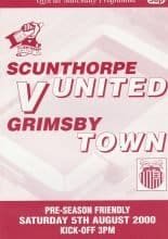 Scunthorpe United v Grimsby Town 05-Aug-2000