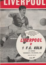 Liverpool v 1FC Köln  17-Mar-1965