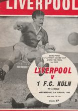 Liverpool v 1FC Köln  03-Mar-1965