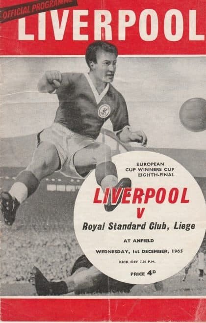 Liverpool v Standard Liege 01-Dec-1965