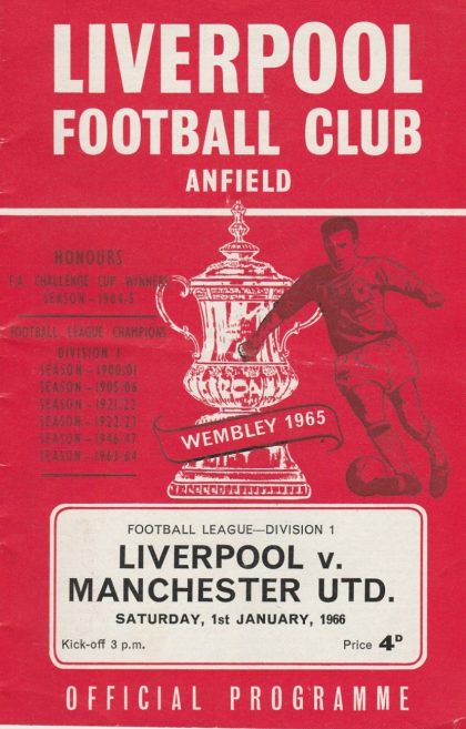 Liverpool v Manchester United 01-Jan-1966