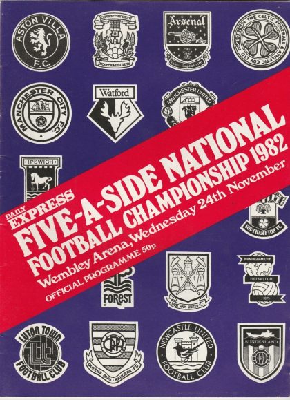 Daily Express Five-a-side National Football Championship  1982