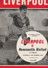 Liverpool v Newcastle 16-Oct-1965