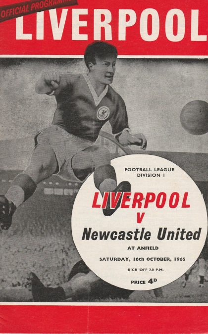 Liverpool v Newcastle 16-Oct-1965