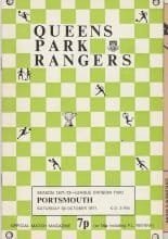 Queens Park Rangers v Portsmouth  30-Oct-1971