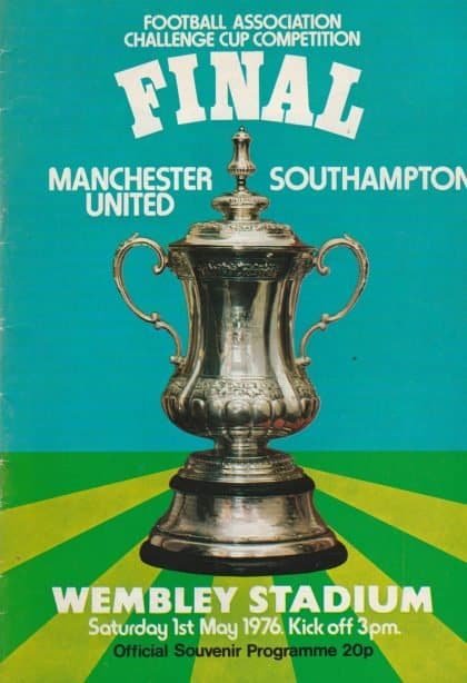 Manchester United v Southampton 01-May-1976
