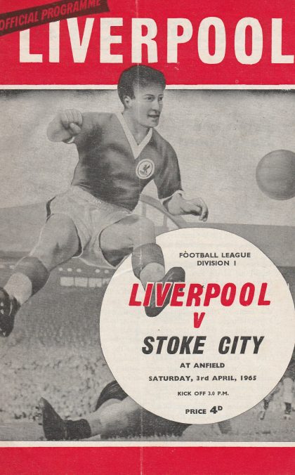 Liverpool v Stoke City   03-Apr-1965