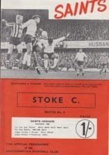 Southampton v Stoke City   28-Aug-1968