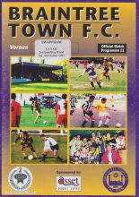 Braintree Town v Swaffham 04-Oct-1997