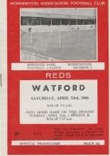Workington v Watford 23-Apr-1966