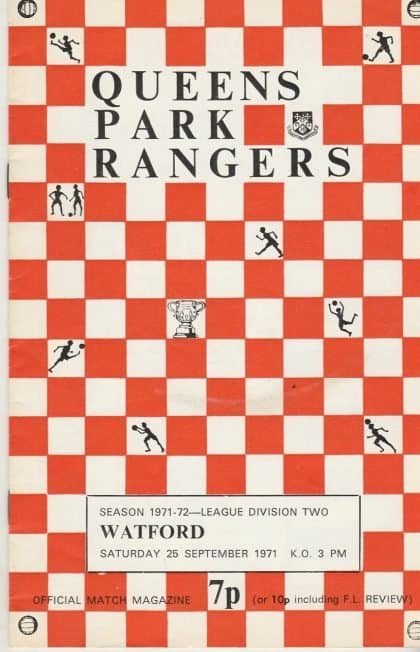 Queens Park Rangers v Watford 25-Sep-1971