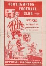 Southampton v Watford  27-Feb-1963