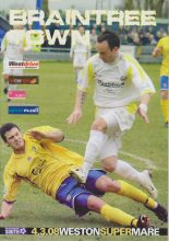 Braintree Town v Weston-Super-Mare  04-Mar-2008
