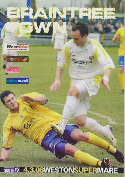 Braintree Town v Weston-Super-Mare  04-Mar-2008