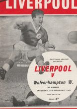 Liverpool v Wolverhampton Wanderers  13-Feb-1965