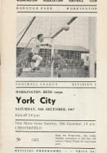 Workington v York City 16-Dec-1967