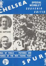 FA Cup Final 1967 Chelsea v Spurs Special Wembley Souvenir Edition