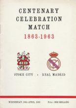 Stoke City v Real Madrid 23-Apr-1963