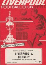 Liverpool v Burnley   09-Nov-1966