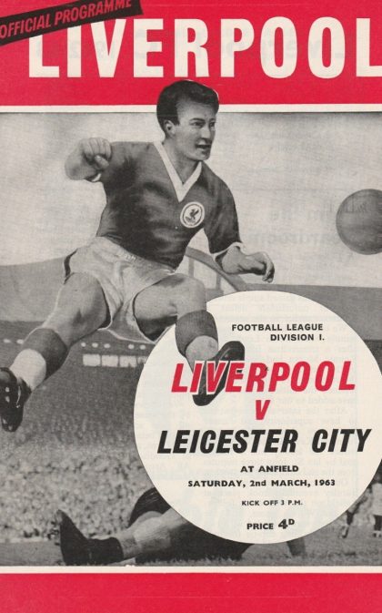 Liverpool v Leicester City 02-Mar-1963