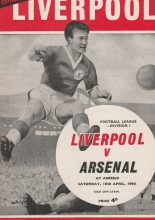 Liverpool v Arsenal  18-Apr-1964