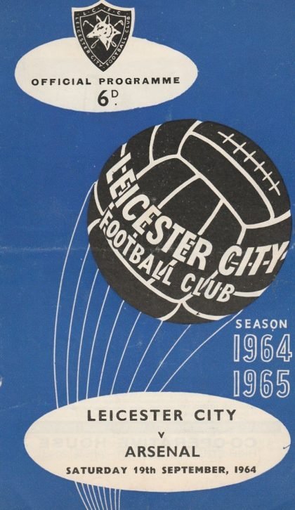 Leicester City v Arsenal 19-Sep-1964