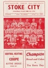 Stoke City v Blackburn Rovers  01-Feb-1964