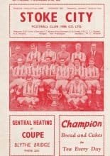 Stoke City v Bolton Wanderers 22-Feb-1964