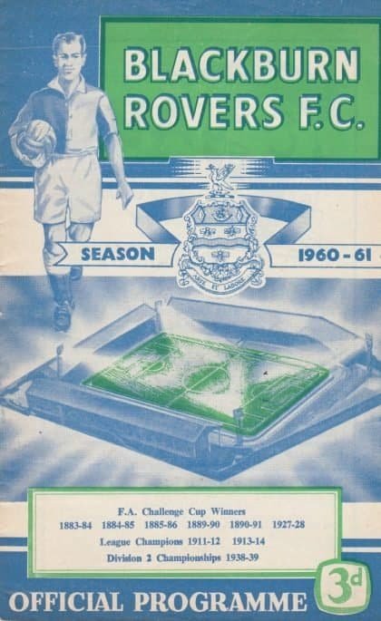 Blackburn Rovers v Bolton Wanderers 24-Sep-1960