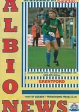 Brighton & Hove Albion v Brentford 18-Sep-1993