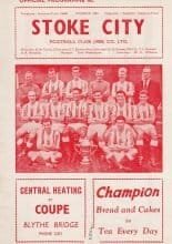 Stoke City v Burnley 02-Nov-1963