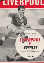Liverpool v Burnley 03-Nov-1962