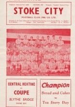 Stoke City v Cardiff City 13-Apr-1963