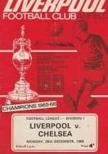Liverpool v Chelsea 26-Dec-1966