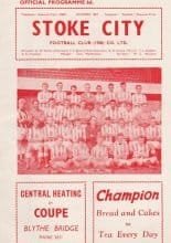 Stoke City v Derby County 29-Aug-1962