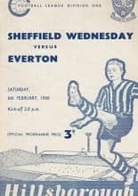 Sheffield Wednesday v Everton 06-Feb-1960