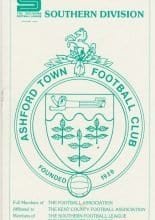 Ashford Town (Kent) v Hillingdon Borough 09-Oct-1982
