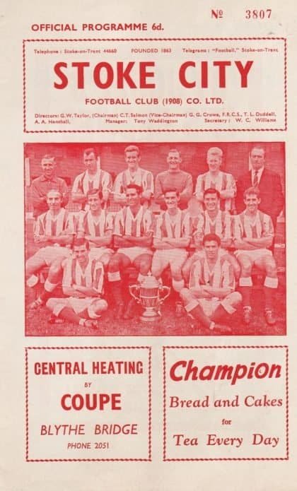 Stoke City v Ipswich Town 21-Mar-1964