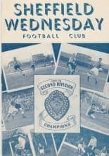 Sheffield Wednesday v Lincoln City  28-Apr-1956