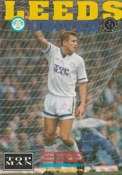 Leeds United v Manchester City 20-Feb-1991