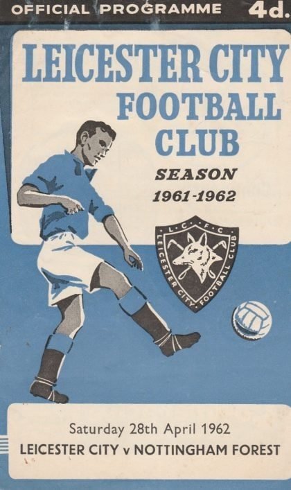 Leicester City v Nottingham Forest 28-Apr-1962