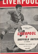 Liverpool v Sheffield United 25-Aug-1965