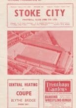 Stoke City v Sheffield Wednesday 10-Apr-1965