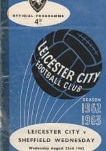 Leicester City v Sheffield Wednesday 22-Aug-1962